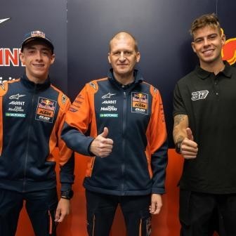 Acosta, Fernandez join Red Bull KTM Ajo Moto2™ for 2022