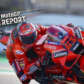 Bagnaia smashes lap record as Ducati land qualifying 1-2